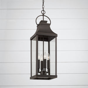 Lincoln 29.5'' Four Light Outdoor Hanging Lantern, Oiled Bronze - Alternate Product Image 2.jpg