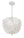 Kylie 16.5'' Four Light Chandelier, Matte White Alt 4.jpg