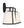 Fuller 23.25'' Three Light Bath, Black White - Alternate Product Image 1.jpg