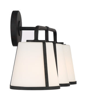 Fuller 23.25'' Three Light Bath, Black White - Alternate Product Image 1.jpg