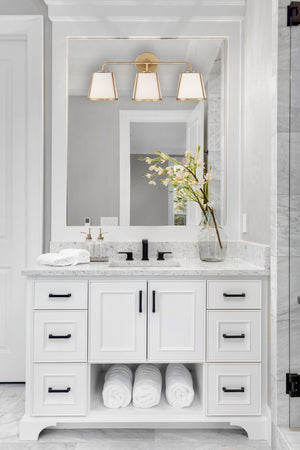 Fuller 23.25'' Three Light Bath, Antique Gold White - Alternate Product Image 2.jpg