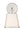 Fuller 6.25'' One Light Wall Sconce, Polished Nickel White - Alternate Product Image 1.jpg