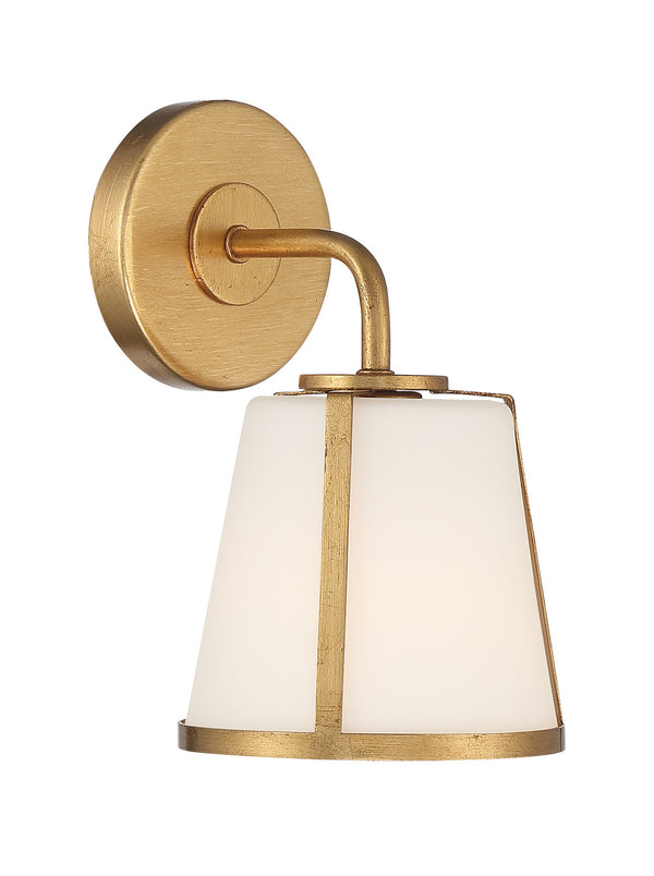 Fuller 6.25'' One Light Wall Sconce, Antique Gold White - Alternate Product Image 3.jpg