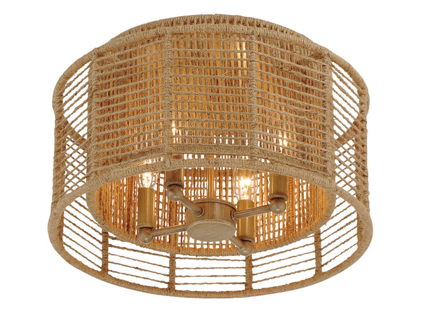 Jayda 15'' Four Light Flush Mount, Burnished Silver - Alternate Product Image 1.jpg