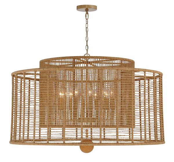 Jayda 42.75'' 12 Light Chandelier, Burnished Silver - Alternate Product Image 3.jpg