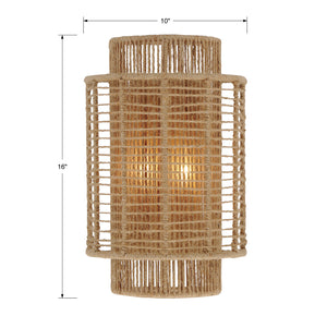 Jayda 10'' Two Light Wall Sconce, Burnished Silver - Alternate Product Image 2.jpg