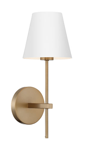 Xavian 6'' One Light Wall Sconce, Gold - Alternate Product Image 1.jpg