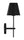 Xavian 6'' One Light Wall Sconce, Matte Black - Alternate Product Image 3.jpg