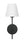 Xavian 6'' One Light Wall Sconce, Matte Black Alt 4.jpg