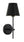 Xavian 6'' One Light Wall Sconce, Matte Black Alt 5.jpg