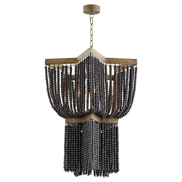 Estelle Three Light Pendant, Tinted Raw Iron - Alternate Product Image 1.jpg