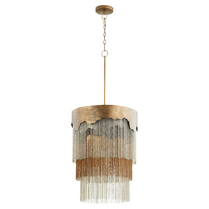 Anton Three Light Pendant, Silver And Bronze - Alternate Product Image 1.jpg