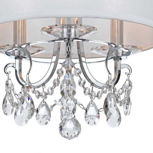Ophelia 14'' Three Light Semi Flush Mount, Chrome Clear Hand Cut Crystal - Alternate Product Image 2.jpg