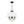 Ophelia 14'' Three Light Mini Chandelier, Matte Black Clear Hand Cut Crystal - Alternate Product Image 1.jpg