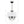 Ophelia 14'' Three Light Mini Chandelier, Matte Black Clear Hand Cut Crystal Alt 4.jpg