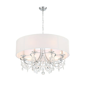 Ophelia 32'' Eight Light Chandelier, Chrome Clear Hand Cut Crystal - Alternate Product Image 3.jpg