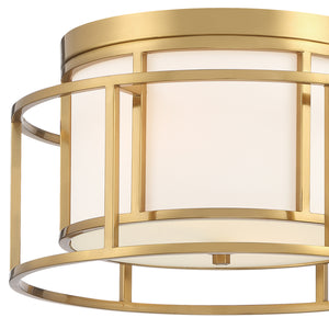 Hulcroft 15'' Two Light Flush Mount, Gold - Alternate Product Image 2.jpg
