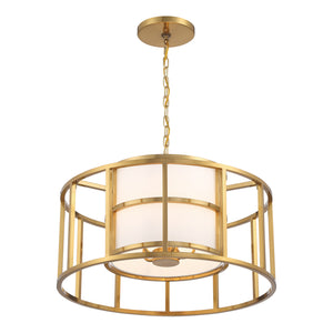 Hulcroft 25'' Five Light Chandelier, Gold - Alternate Product Image 1.jpg