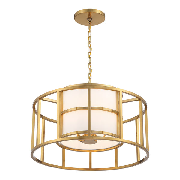 Hulcroft 25'' Five Light Chandelier, Gold - Alternate Product Image 1.jpg