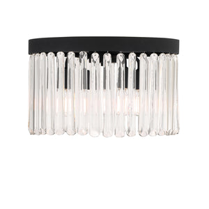 Emorick 15'' Four Light Flush Mount, Black - Alternate Product Image 2.jpg