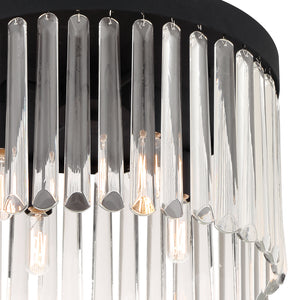 Emorick 15'' Four Light Flush Mount, Black Alt 4.jpg