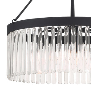 Emorick 24'' Eight Light Chandelier, Black Alt 4.jpg