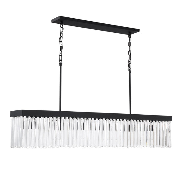 Emorick 7.25'' Six Light Chandelier, Black - Alternate Product Image 2.jpg