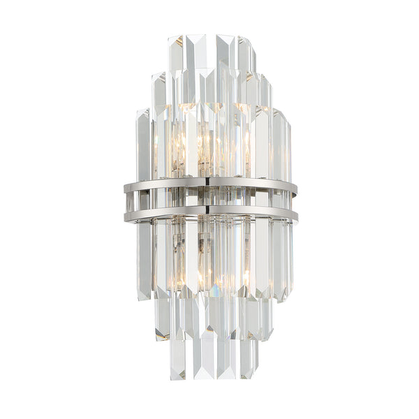 Hayworth 7.5'' Two Light Wall Sconce, Polished Nickel - Alternate Product Image 1.jpg