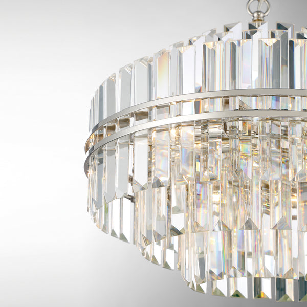 Hayworth 22'' 12 Light Chandelier, Polished Nickel - Alternate Product Image 3.jpg