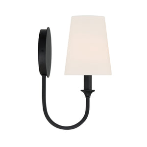 Payne 5.5'' One Light Wall Sconce, Black - Alternate Product Image 1.jpg