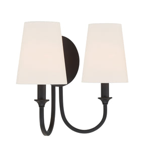 Payne 13.5'' Two Light Wall Sconce, Black - Alternate Product Image 3.jpg