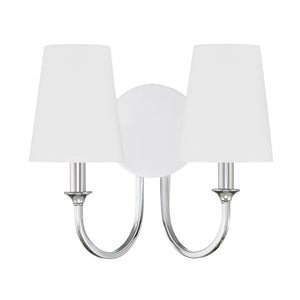 Payne 13.5'' Two Light Wall Sconce, Polished Chrome - Alternate Product Image 1.jpg