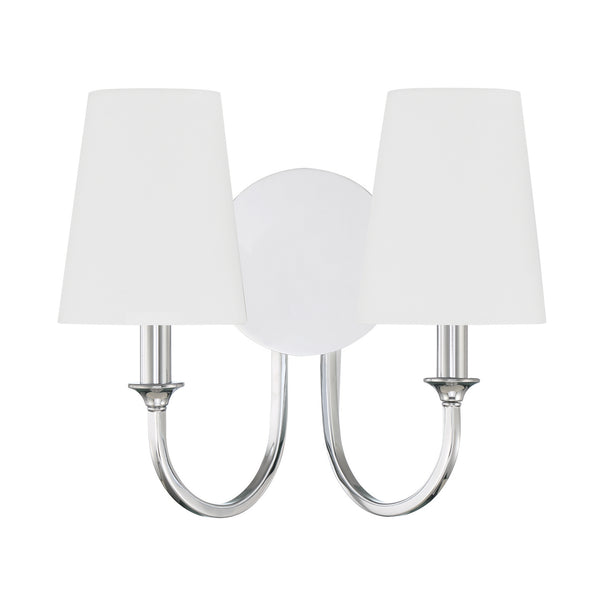 Payne 13.5'' Two Light Wall Sconce, Polished Chrome - Alternate Product Image 1.jpg