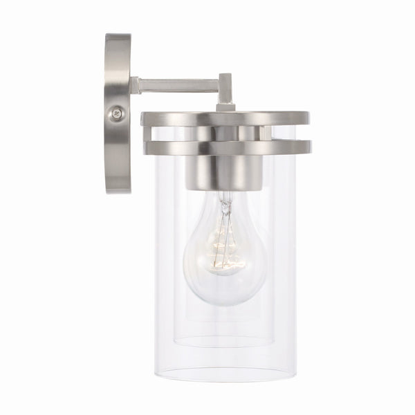Loren 24" Three Light Vanity, Brushed Nickel