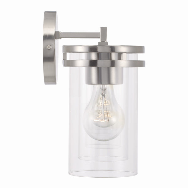 Loren 33.5" Four Light Vanity, Brushed Nickel