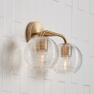 Rydley 15.5'' Two Light Vanity, Matte Brass Alt 4.jpg