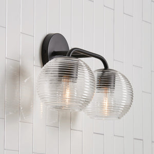 Rydley 15.5'' Two Light Vanity, Matte Black - Alternate Product Image 3.jpg