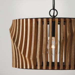 Archie 16'' One Light Semi-Flush Mount, Light Wood and Matte Black Alt 5.jpg