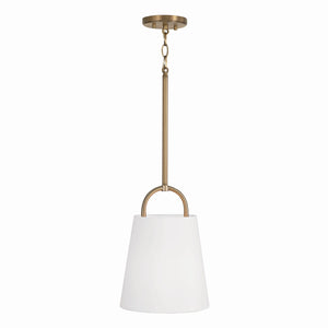 Brady 10'' One Light Pendant, Aged Brass - Alternate Product Image 1.jpg