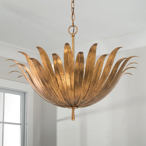 Evie 24'' Four Light Pendant, Antique Gold - Alternate Product Image 2.jpg