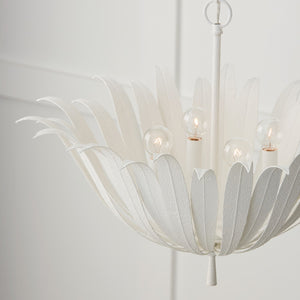 Evie 24'' Four Light Pendant, Textured White - Alternate Product Image 3.jpg