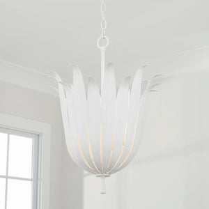 Evie 16'' Four Light Pendant, Textured White - Alternate Product Image 2.jpg