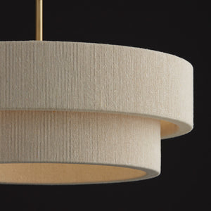 Bryn 20" Four Light Pendant, Matte Brass