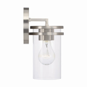 Loren 5" One Light Wall Sconce, Brushed Nickel