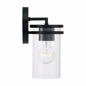 Loren 5" One Light Wall Sconce, Matte Black