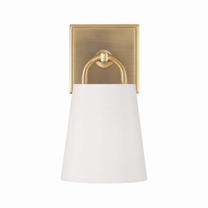 Brady 6'' One Light Wall Sconce, Aged Brass - Alternate Product Image 1.jpg
