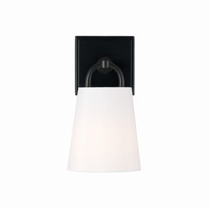 Brady 6'' One Light Wall Sconce, Matte Black - Alternate Product Image 1.jpg
