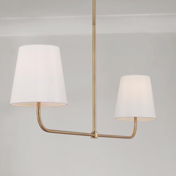 Brady 9'' Two Light Island Pendant, Aged Brass - Alternate Product Image 3.jpg