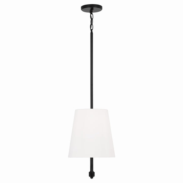 Brady 9'' Two Light Island Pendant, Matte Black - Alternate Product Image 1.jpg