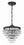 Bauble 13'' Three Light Mini Chandelier, Matte Black - Alternate Product Image 1.jpg